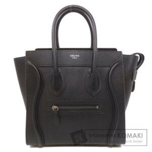 Celine Luggage Tote Bag Calfskin Leather - Picture 1 of 9